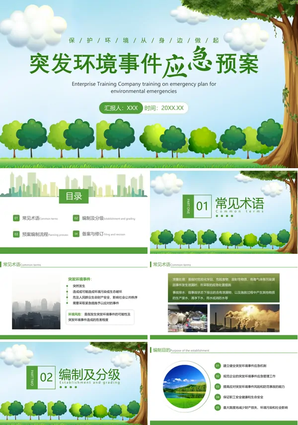 突发环境事件应急预案PPT