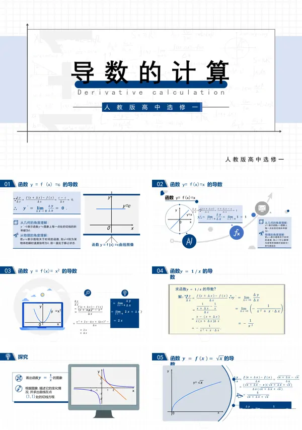 高中数学《导数的计算》PPT课件