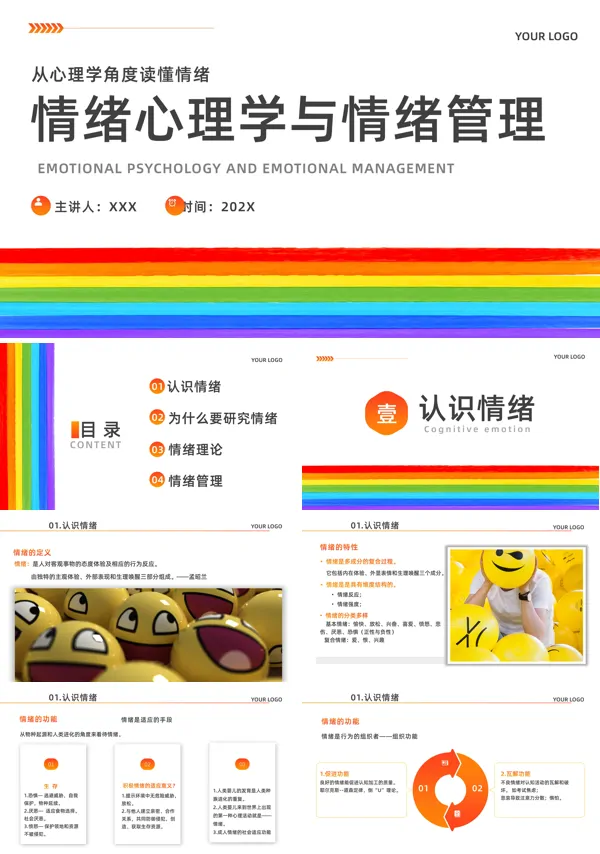 心理学情绪管理PPT课件