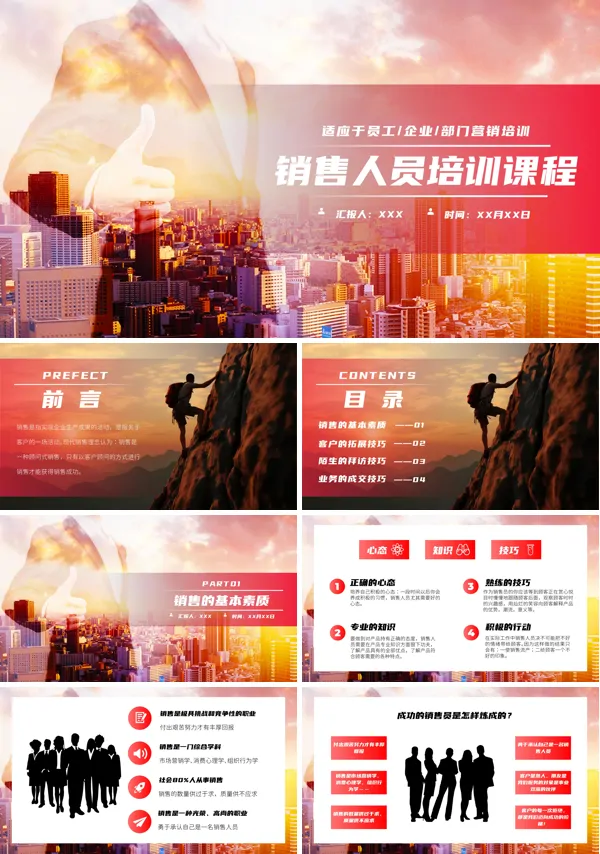销售培训之销售技巧课件PPT