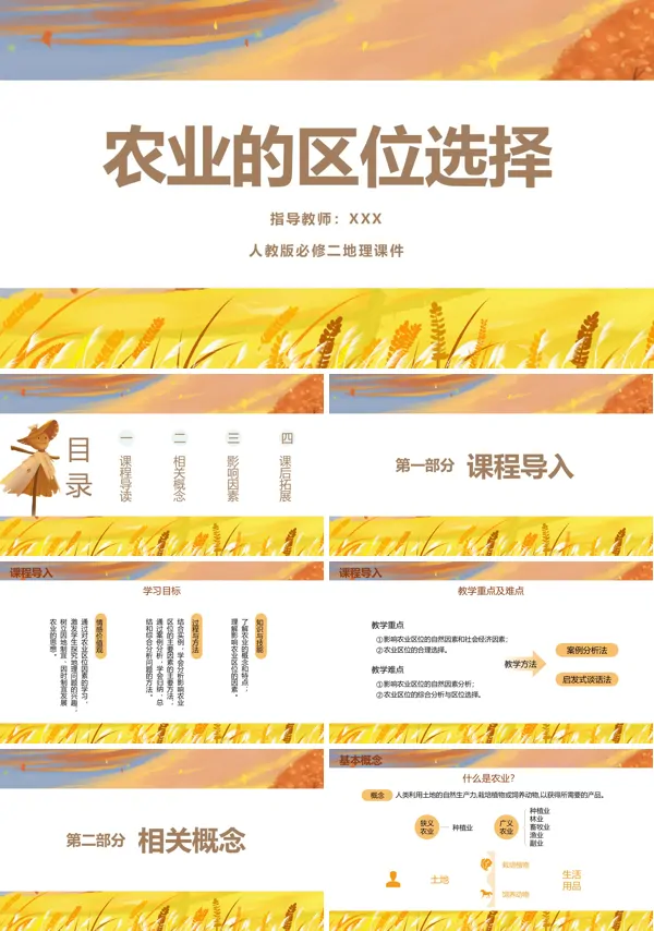 《农业的区位选择》PPT课件