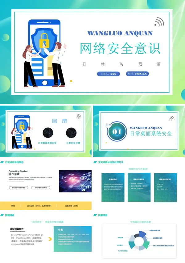 网络安全意识培训PPT课件