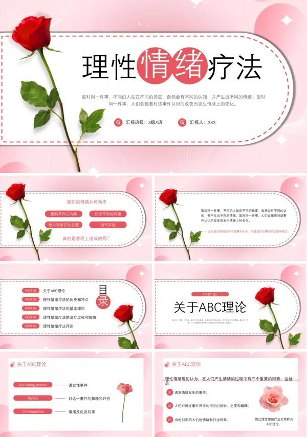 合理情绪疗法的基本内容ppt完整版课件