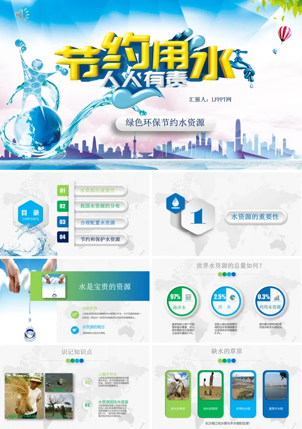 节约用水ppt课件