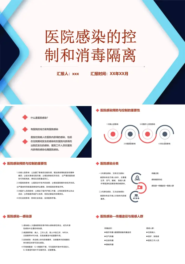 医院感染的控制和消毒隔离手卫生PPT