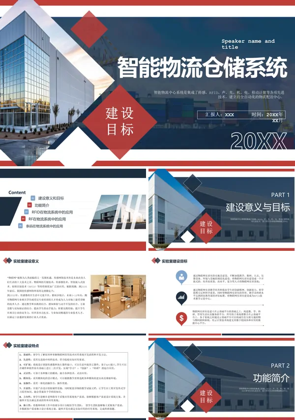 仓库管理学习智能物流仓储PPT课件
