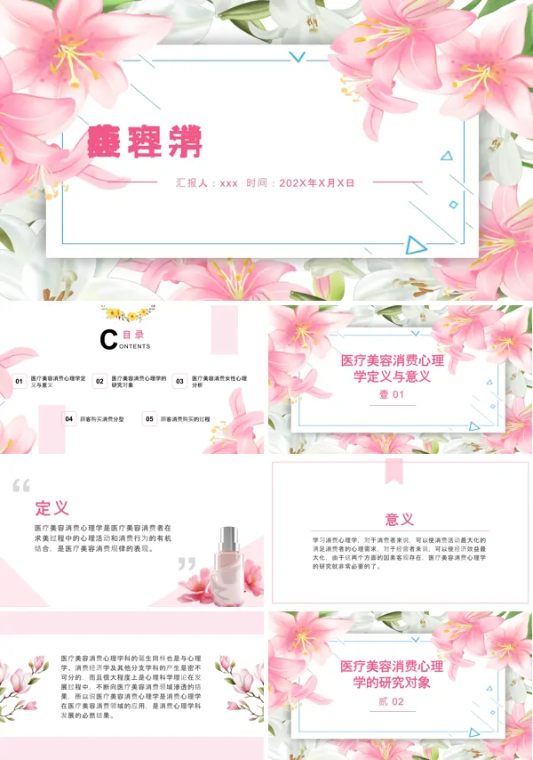 医疗美容消费心理学PPT课件含讲稿