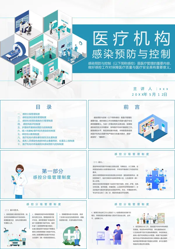 医疗机构感染预防与控制PPT