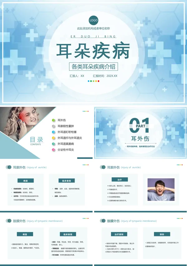 耳朵疾病相关知识科普PPT课件