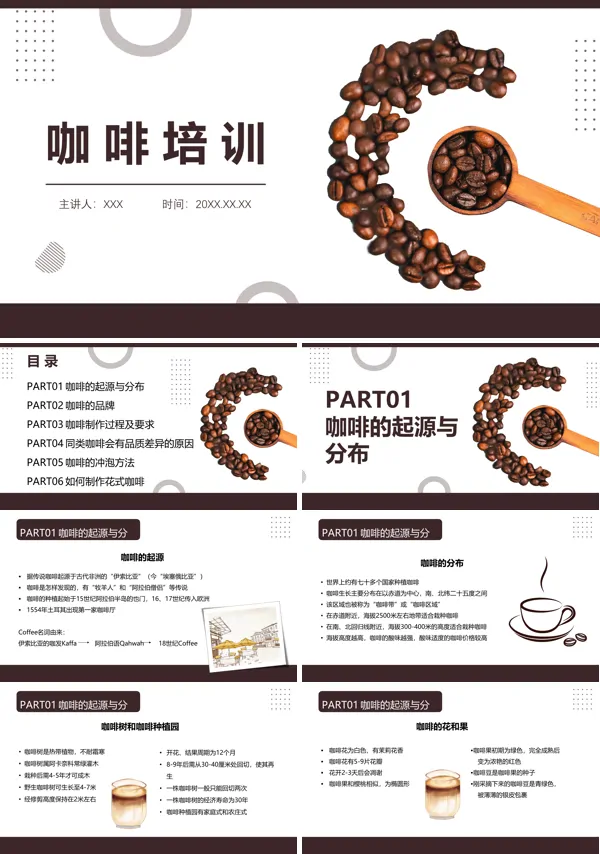 咖啡知识培训资料PPT