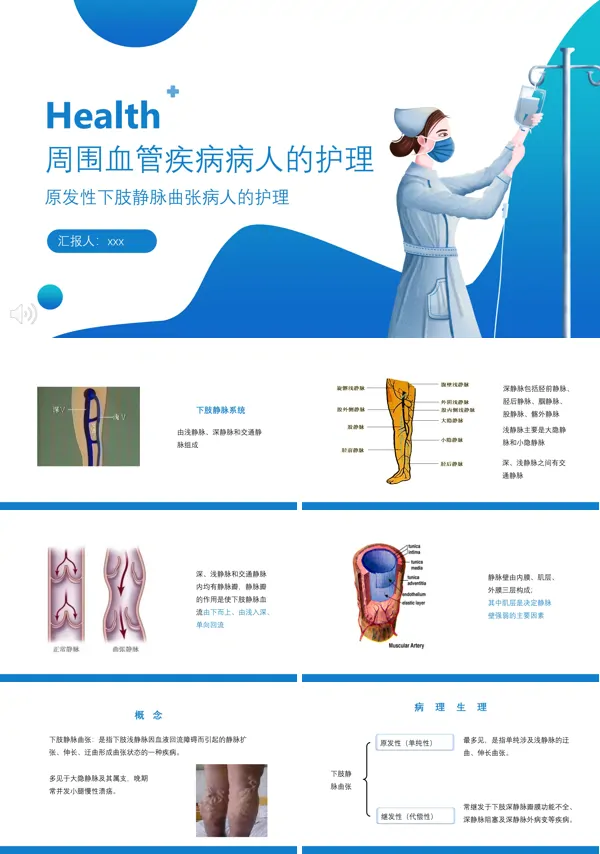 周围血管疾病病人的护理PPT