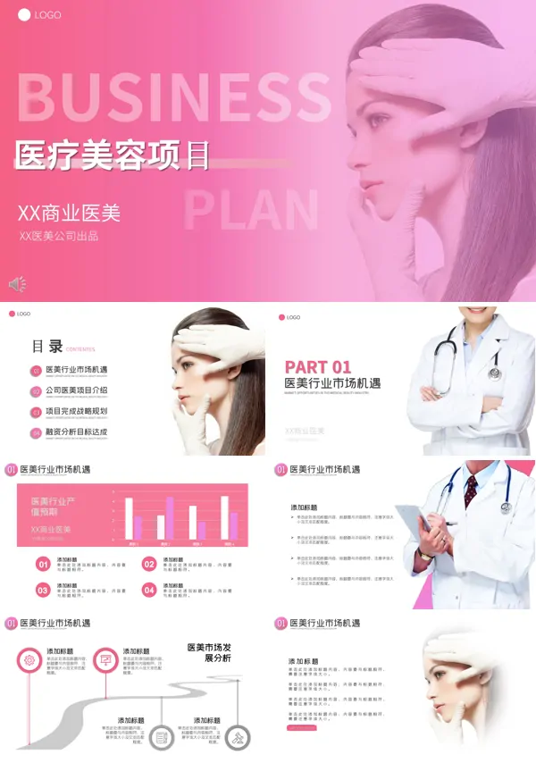 医疗美容服务项目介绍PPT