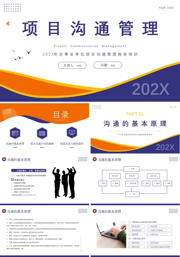 项目沟通管理商务培训PPT课件