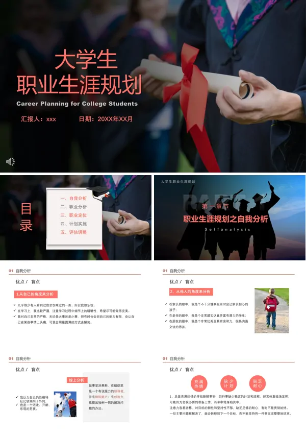 大学生职业生涯规划ppt