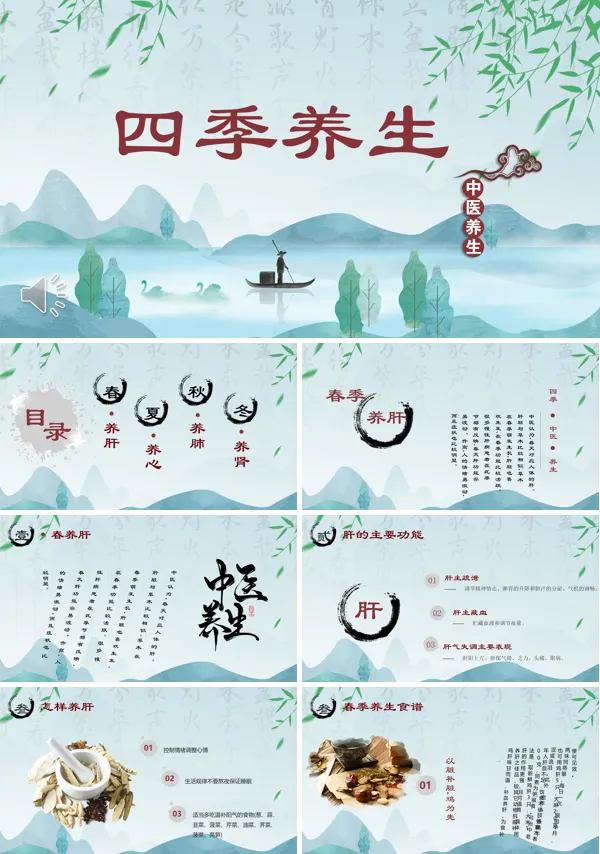 2024年中医养生讲座ppt