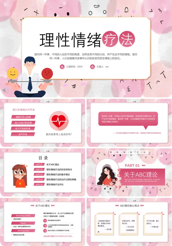 理性情绪疗法介绍PPT课件