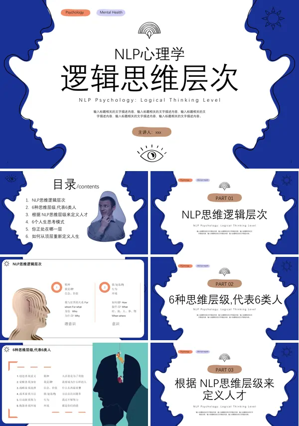 逻辑思维层次培训PPT含讲稿