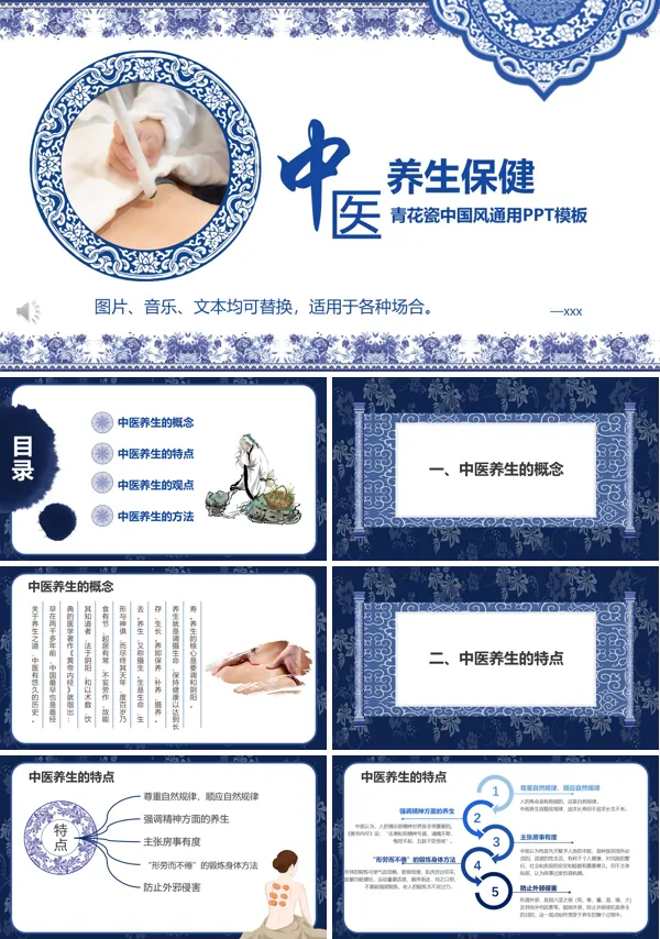 中医健康养生知识宣传ppt