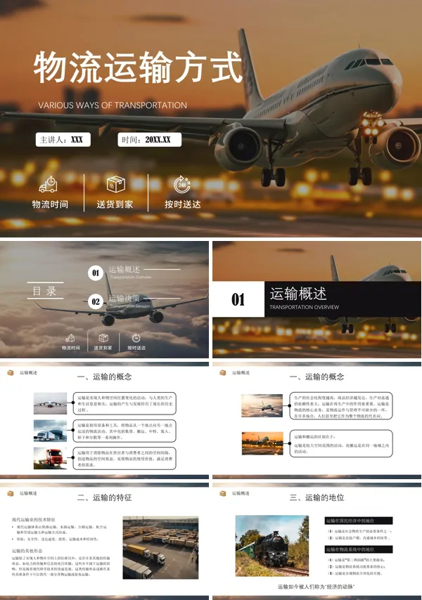物流运输培训内容PPT课件