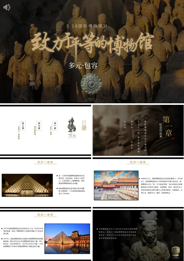 世界博物馆日介绍PPT
