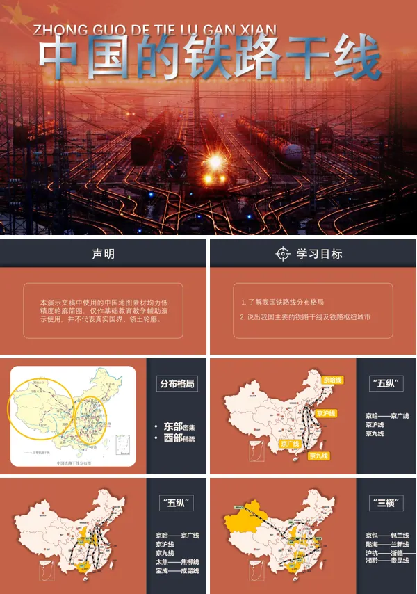 铁路干线ppt