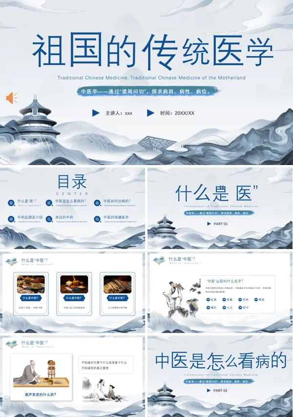 中医文化知识PPT