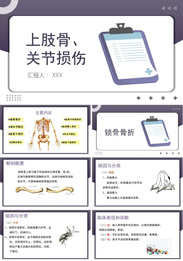 上肢骨关节损伤PPT课件