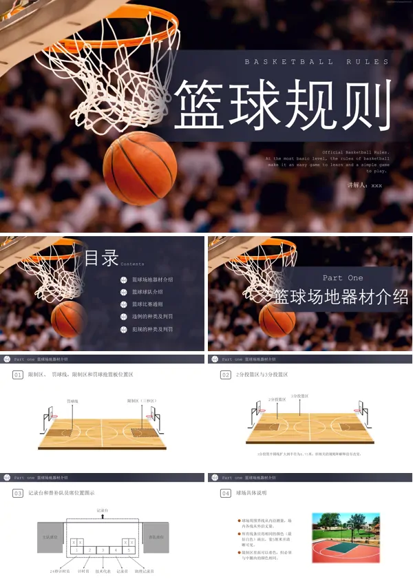 篮球规则ppt课件